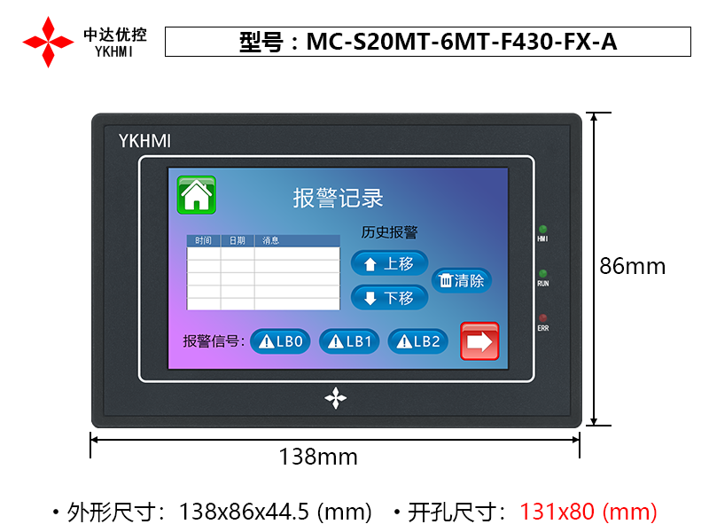 MC-S20MT-6MT-F430-FX-A(晶体管)